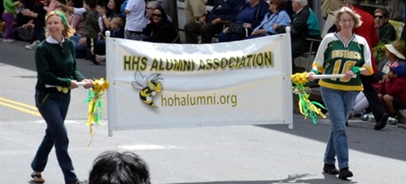 The Hastings Alumni Association at the 2012 Memorial Day Parade
